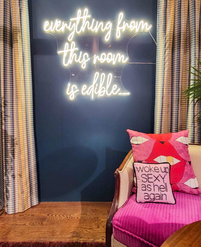 Custom Neon® quote sign @hwdesignonadime @therathproject
