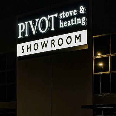 Front lit outdoor sign