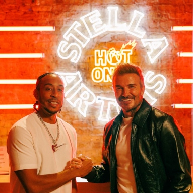 Custom Neon® branded event signage made for Hot Ones Live & Stella Artois