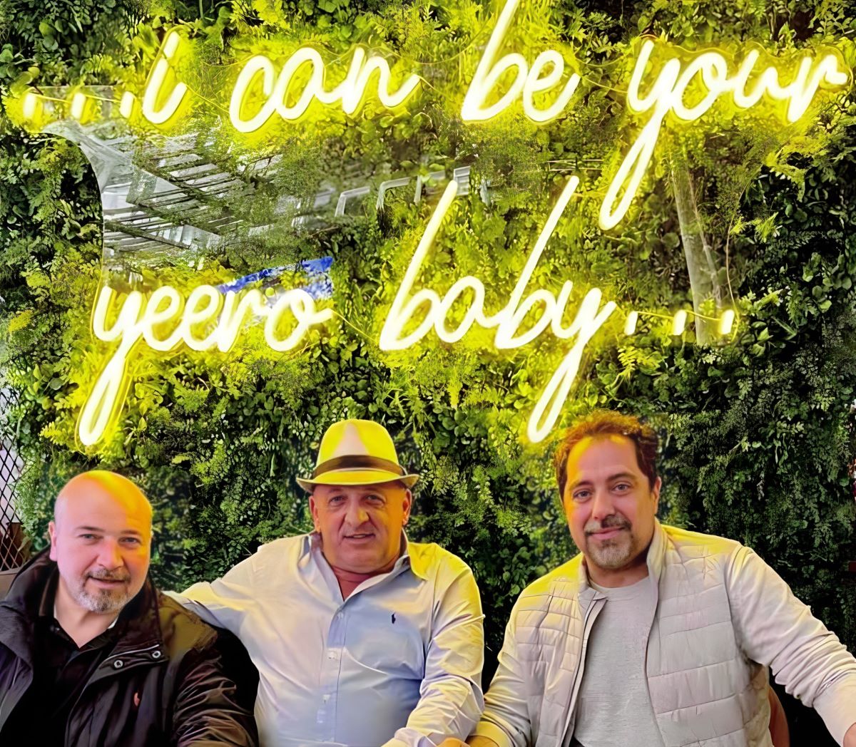 I Can Be Your Yeero Baby yellow Custom Neon® sign @kingsouvlaki @floraloasis.nyc