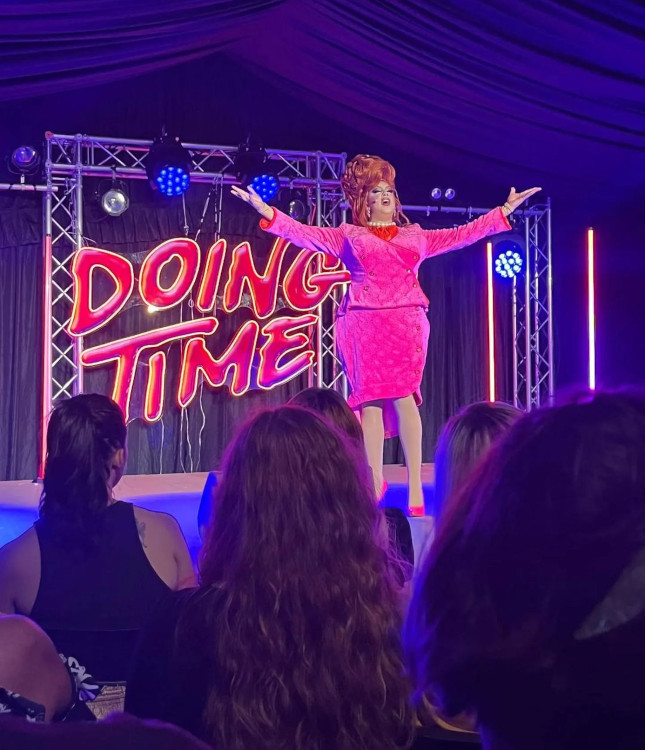 Custom Neon® colour changing stage sign @karenfromfinance