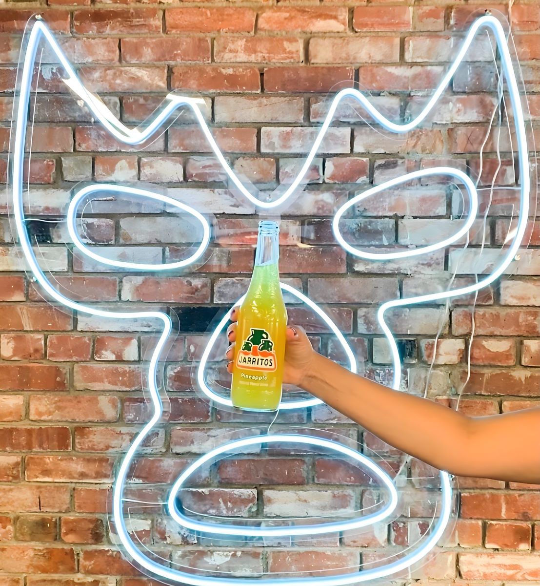 Custom Neon® blue lucha libre mascaras @onetacoaustin