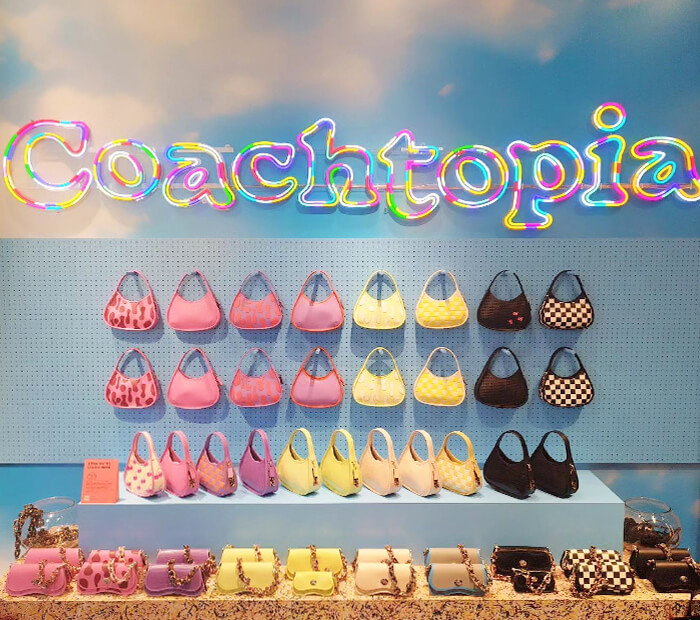 Custom Neon® colourful LED neon logo sign custom made for @coachtopia @coach