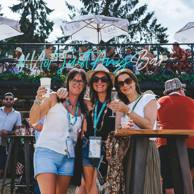 Custom Neon® branded hashtag sign for @marksandspencer @stagestruckevents @thebigfeastival