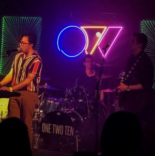 CUSTOM NEON® band logo @onetwotenmusic @creativegiles