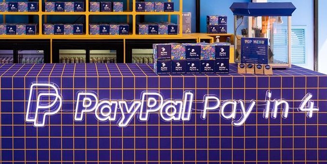 Custom Neon® white LED on clear acrylic for PayPal event @seekeragency