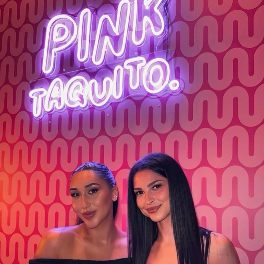 Pink Taquito logo sign by Custom Neon®