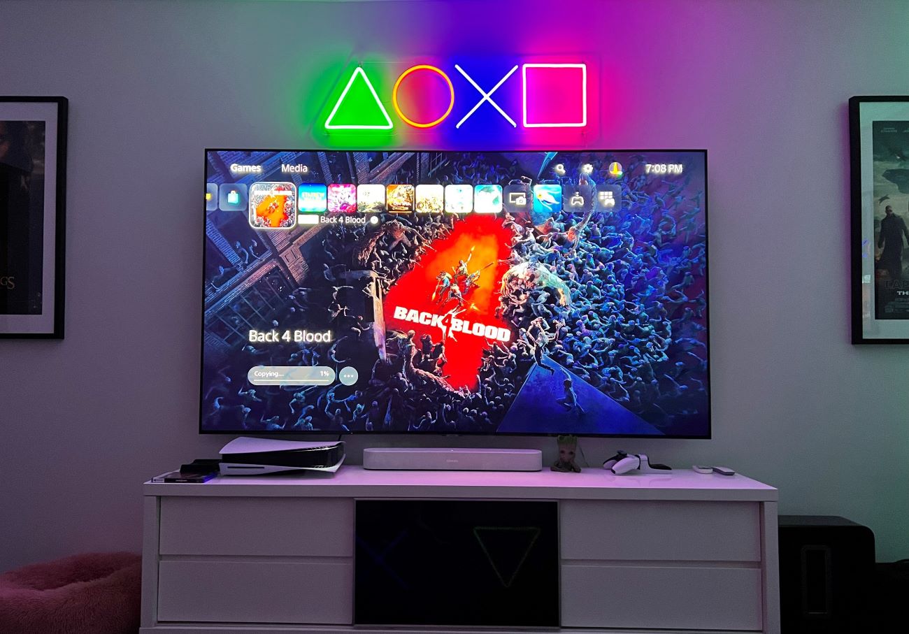 Custom Neon® game room wall sign