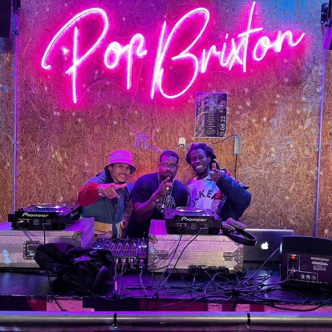 Custom Neon® pink wall sign @popbrixton