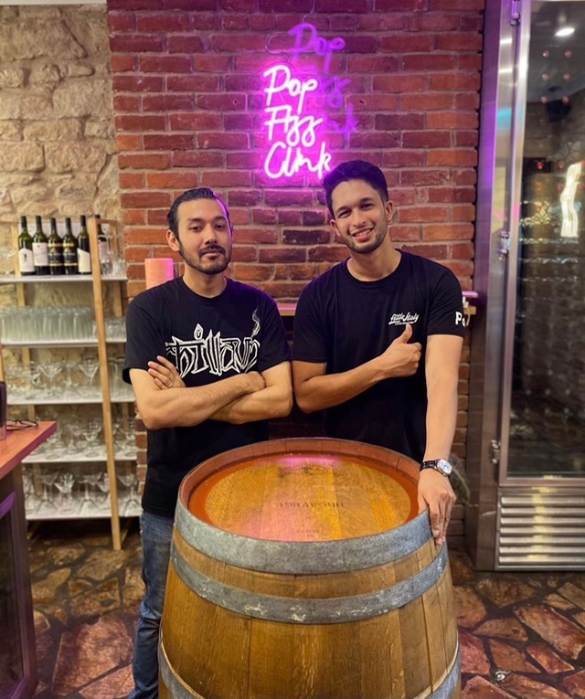 Pop Fizz Clink pink Custom Neon&reg; sign @down_thelane