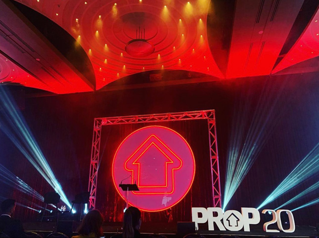 Custom Neon&reg; large red LED flex sign on white acrylic @realestateaus @solutionentertainment