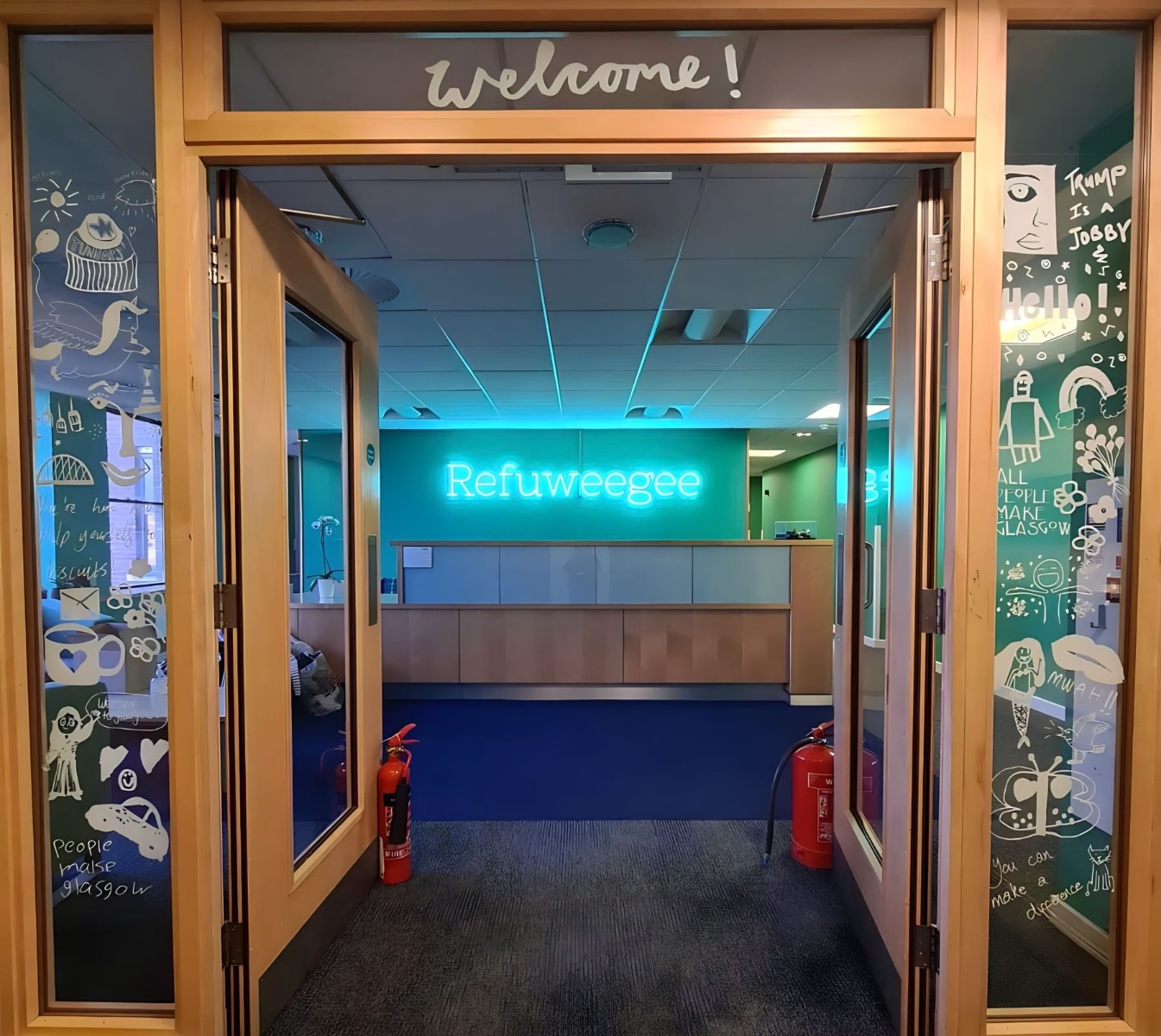 Custom Neon® mint green sign @refuweegee