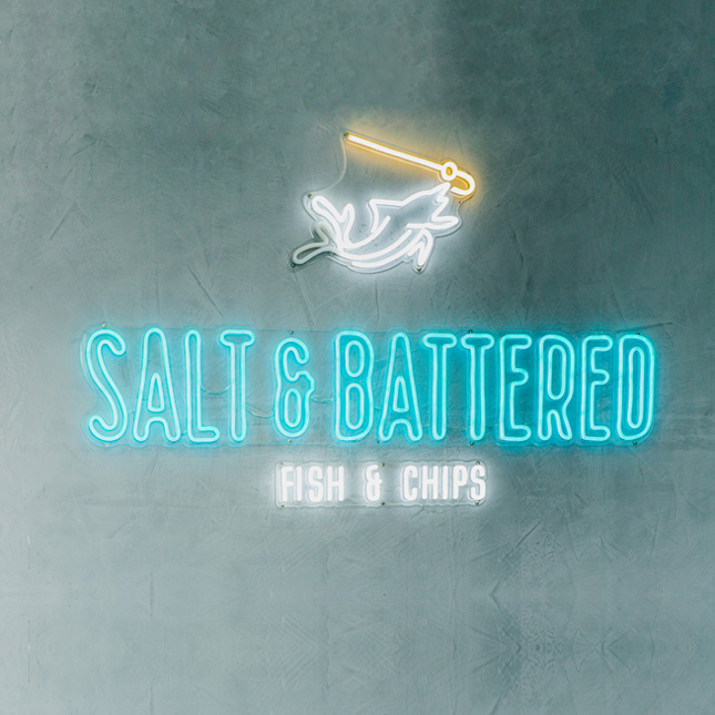 Custom Neon® Salt and Battered