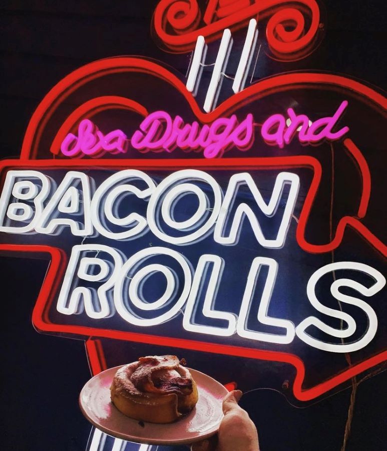 Cafe tagline by Custom Neon® for @blue.bear.coffeehouse