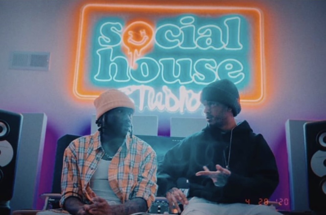 Social House Studios sign by Custom Neon® for @socialhouse