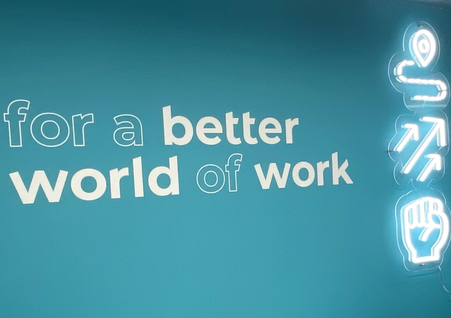 Custom Neon® branded icons @talent_international