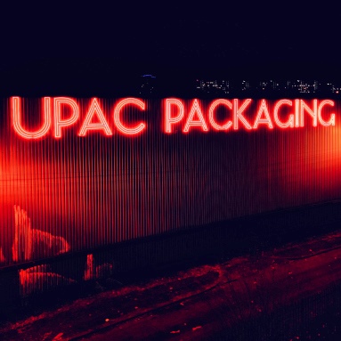88ft long Custom Neon® exterior building sign @theupacgroup