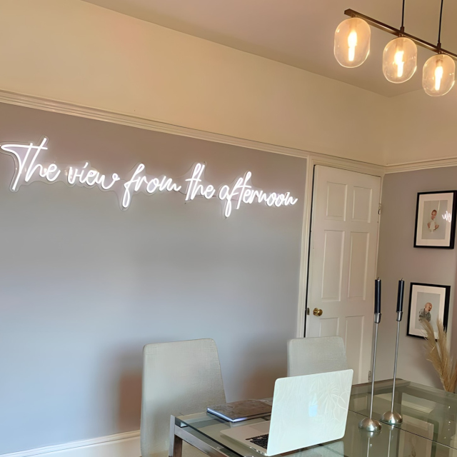 Artic Monkeys The View from the Afternoon Custom Neon® music sign @k_neesh_and_kit