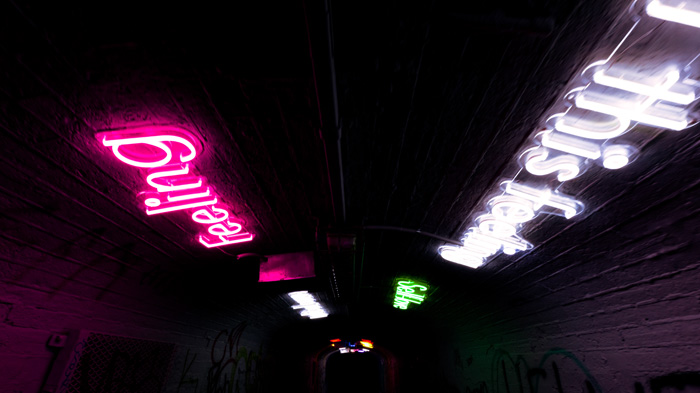 Custom Neon® this feeling 1000kisses Sydney world pride