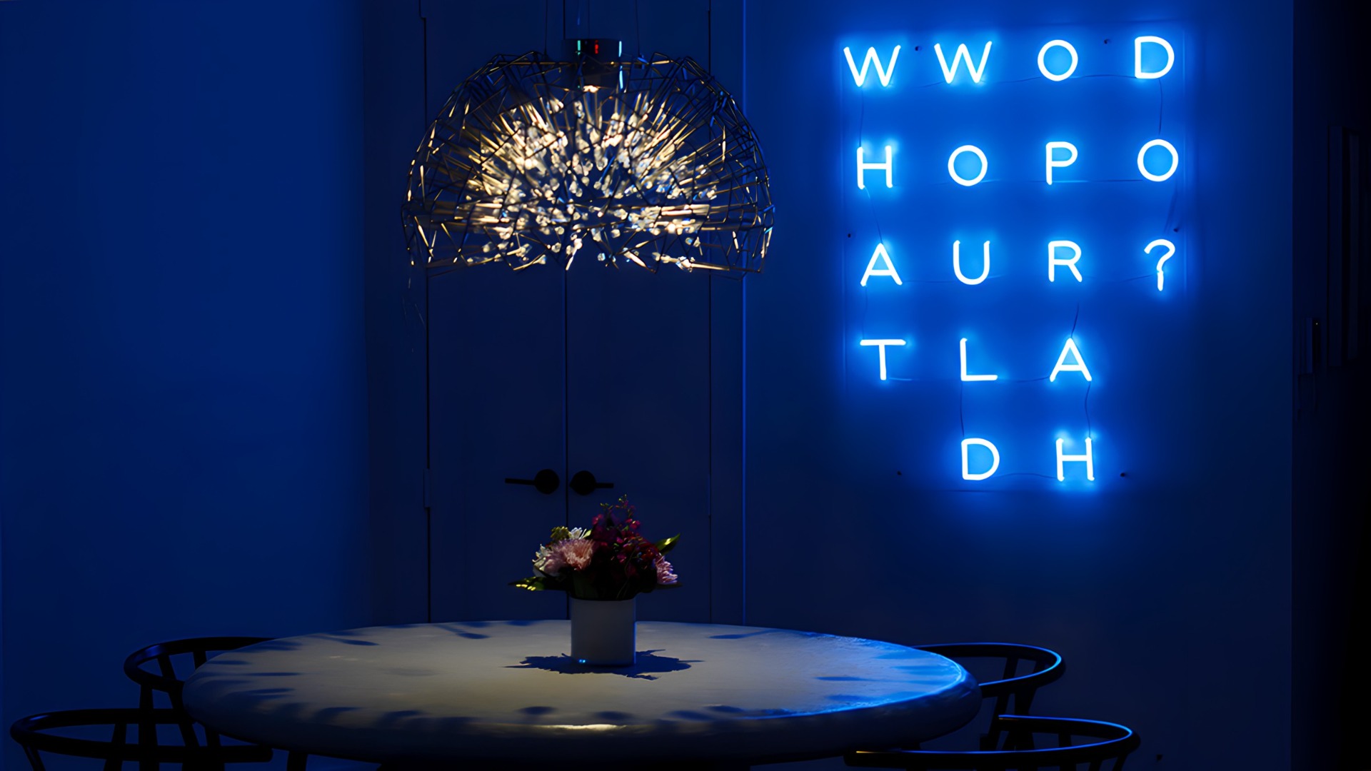 What Would Oprah Do? colour changing Custom Neon® home quote sign @inspiredcitizen