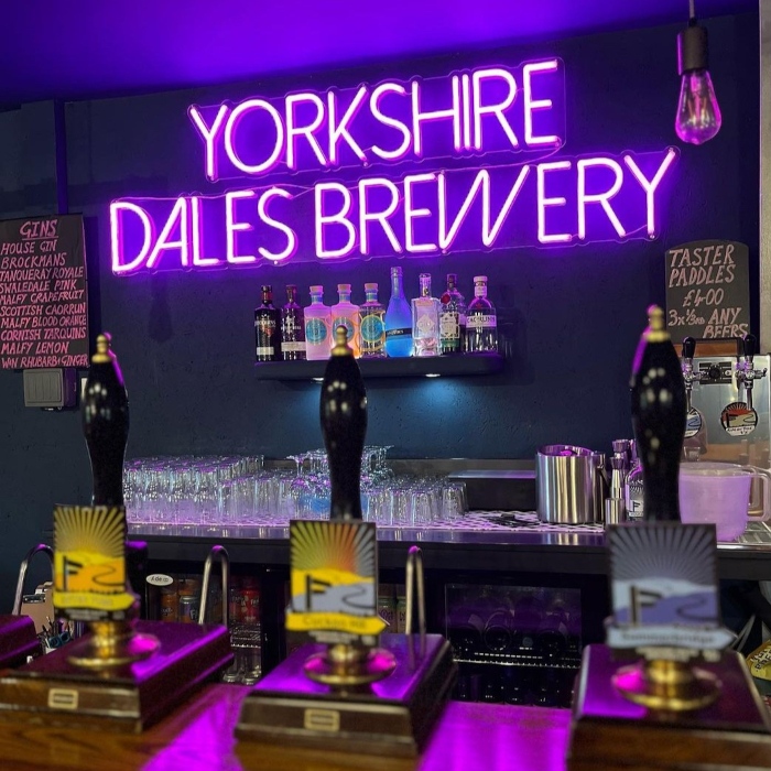 Custom Neon® York brewery sign @yorkshiredalesbrewery